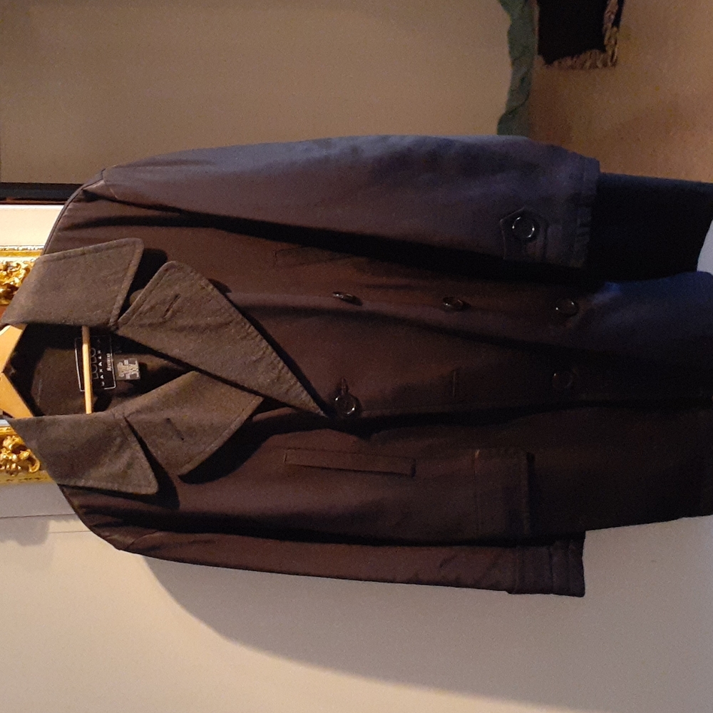 Men's pee coat.